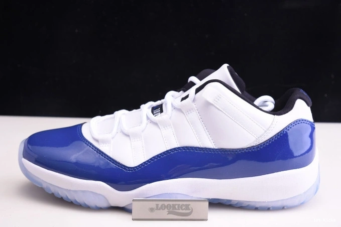 1st Kicks Retro Jordan Low AH7860- White Concord 677 Air ModernLook 11 1115